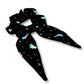 Mini Holographic Bat Tie Scrunchie