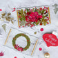 Holiday Floral Resin Serving Tray Kit