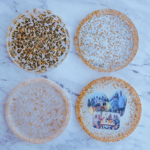 Gold Leaf Resin Tray Kit