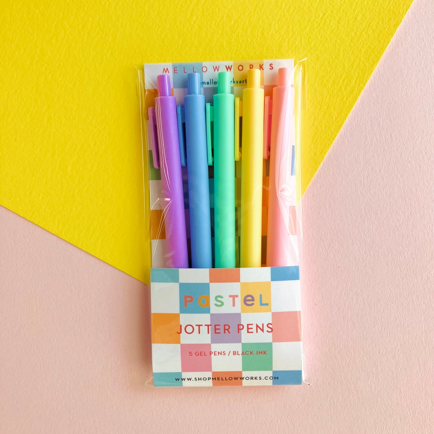 RAINBOW PASTEL BRIGHTS - Set of 5