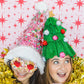 Holly Jolly Christmas Tree Party Hat