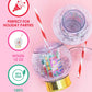 Holiday Village Snow Globe Novelty Sipper (Christmas Cup - set of 1, 6, or 12)