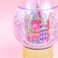 Holiday Village Snow Globe Novelty Sipper (Christmas Cup - set of 1, 6, or 12)