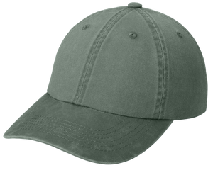 Garment washed Dad Hat - Rainbow Cat Design