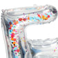 ONE & Fun First Birthday Confetti-Filled Balloon Banner