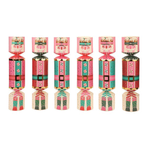 Christmas Nutcracker Holiday Crackers (Set of 6)