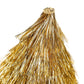 Mini Gold Fringe Party Hats (set of 4)