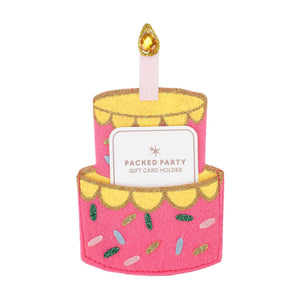 Birthday Cake Gift Card Holder