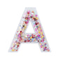 Confetti Letter Stickers - Adhesive Patches