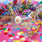 Confetti Injected Acrylic Tape Dispenser
