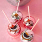 Disco Ball Sipper (Silver or Pink)