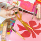 Confetti Injected Acrylic Scissors