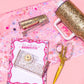 Confetti Injected Acrylic Tape Dispenser