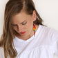 Red Parrot Earrings