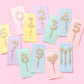 Pearl Confetti Cake Topper Numbers (0-9)