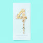 Pearl Confetti Cake Topper Numbers (0-9)