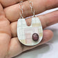Atomic Peggy Laminate Arch Necklace