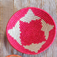 Petra Pink African Basket Collection, from Rwanda, Set of 5