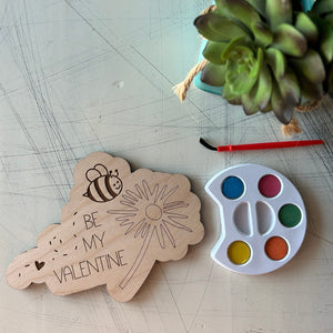 Be My Valentine Watercolor Craft Kit