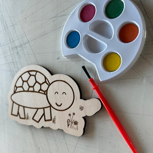 Turtle Watercolor Craft Kit