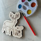 Deer Watercolor Craft Kit