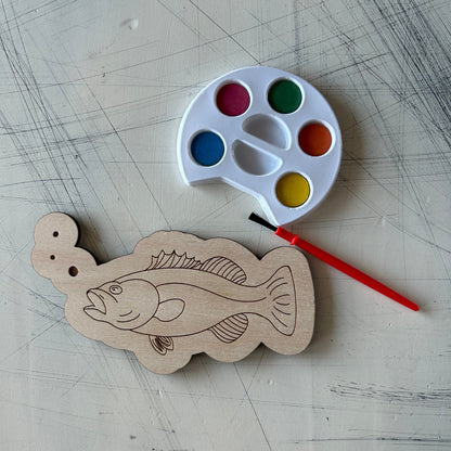 Fish Watercolor Craft Kit