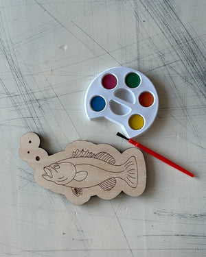 Fish Watercolor Craft Kit