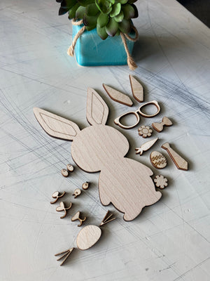 Build a Bunny Paint Kit