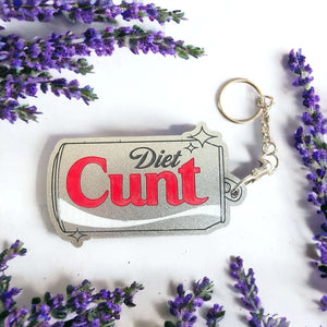 Diet C*nt Keychain