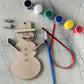 Build Your Own Snowman Ornament Paint Kit