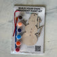 Build Your Own Snowman Ornament Paint Kit