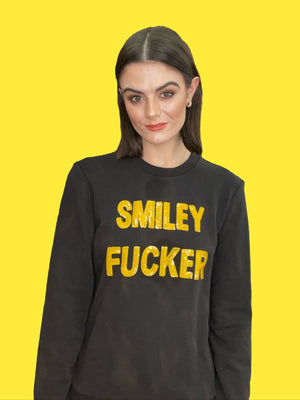 Any Old Iron x Smiley Smiley Fucker Sweatshirt