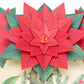 Poinsettia Pop Up Christmas Card