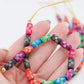 7x12mm Multi Color Natural Barrel Beads for Friendship Bracelets