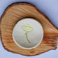 Birth Flower Ring Dish