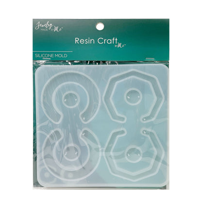 Big Hoop Earrings Silicone Mold