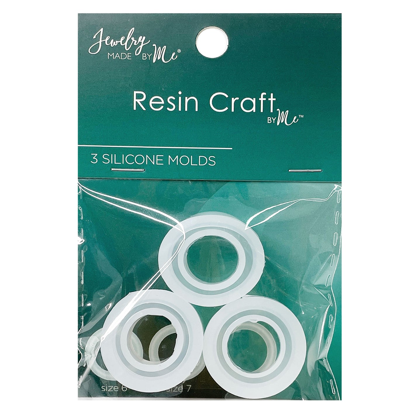 Clear Silicone Ring Molds Set of 3