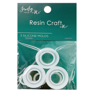Clear Silicone Ring Molds Set of 3
