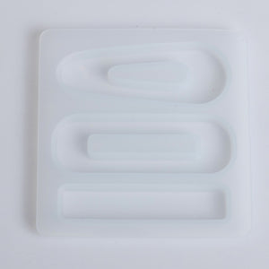 Resin Craft Barrettes Silicone Resin Mold