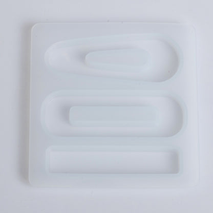 Resin Craft Barrettes Silicone Resin Mold