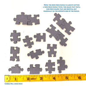Rainbow 2000 Piece Jigsaw Puzzle Cobble Hill
