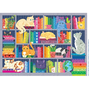 Rainbow Cats 500 Piece Jigsaw Puzzle Cobble Hill