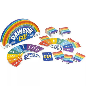 Rainbow Go! - Face Paced Trivia Card Game - Professor Puzzle