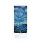 van Gogh Starry Night 6" LED Candle – Battery Operated, Flickering