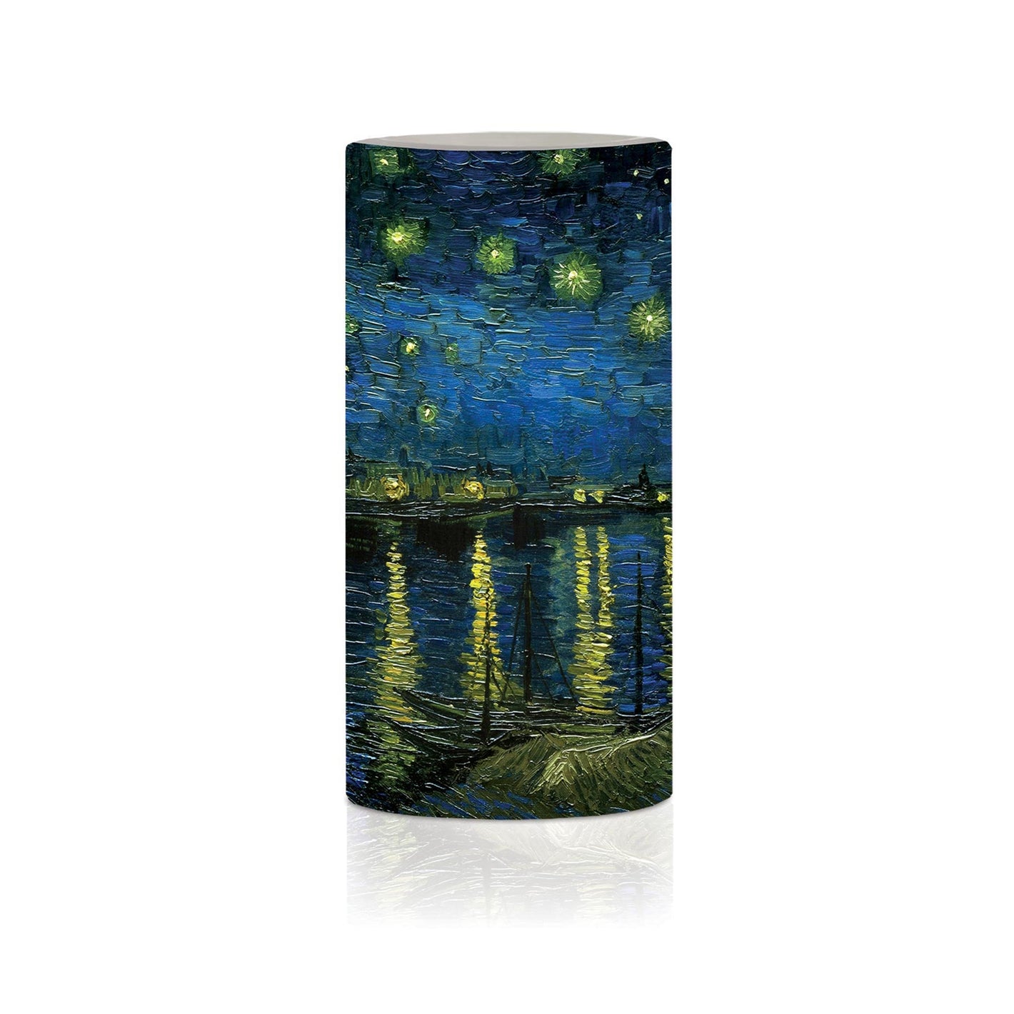 van Gogh Over the Rhone 6" LED Candle – Battery Operated, Flickering