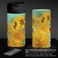 van Gogh Sunflowers 6" LED Candle – Battery Operated, Flickering