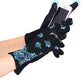Tiffany Clematis Womens Touch Screen Gloves - One Size Fits All