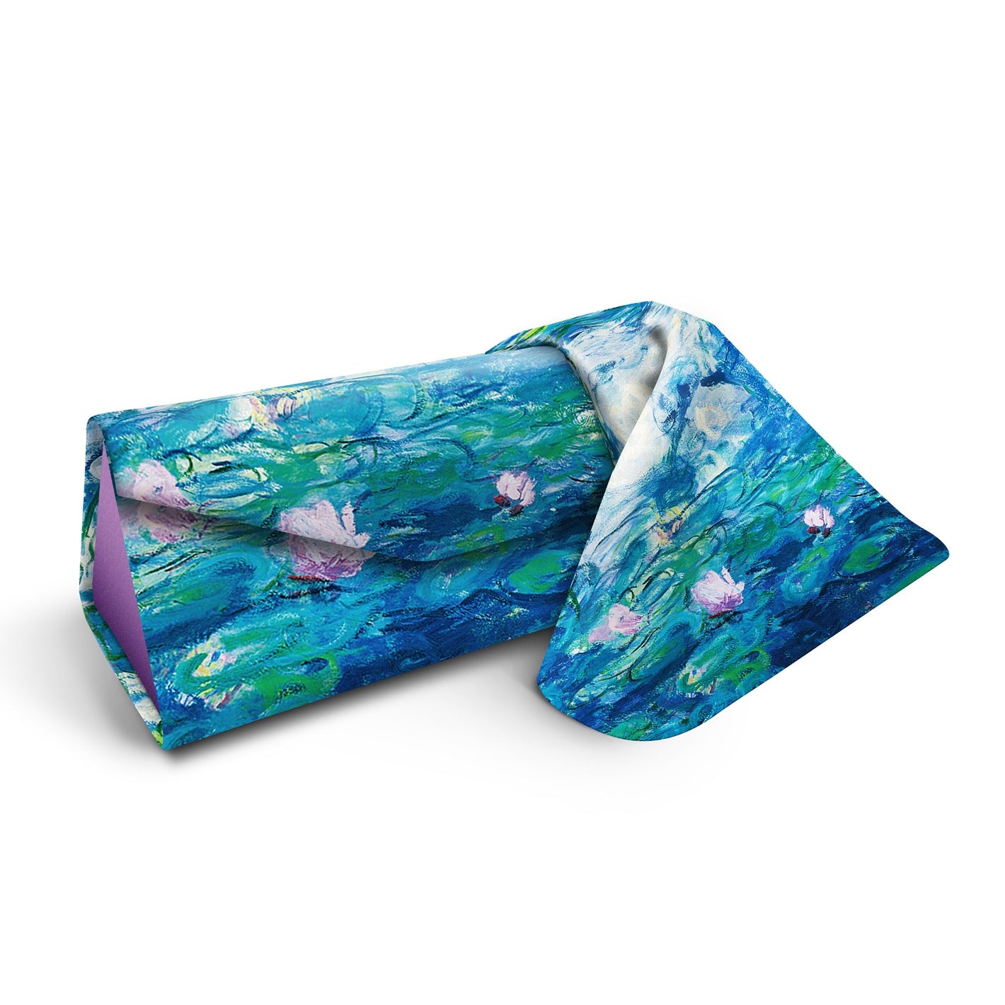 Monet Nympheas Folding Glasses Case – Compact & Protective