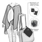 Tiffany "Clematis" Reversible Rain Cape – Lightweight Hooded Wrap for Women