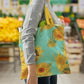 van Gogh Sunflowers Canvas Magazine Tote – Slim Vertical Tote Bag